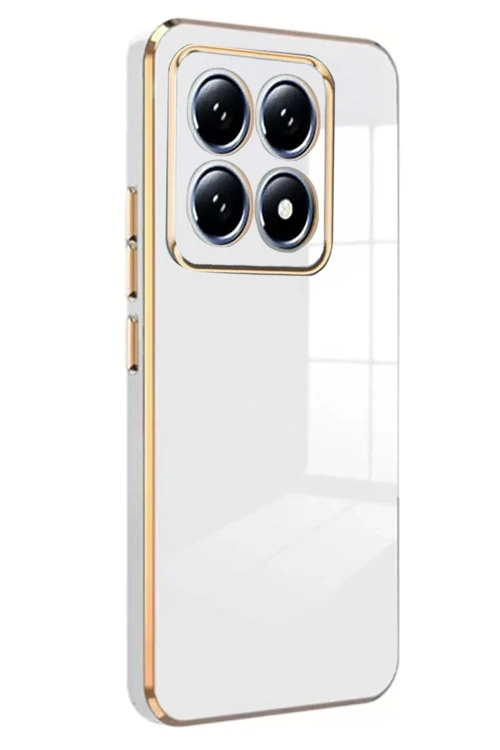 Xiaomi Mi 14T Pro Volet Silikon - Beyaz