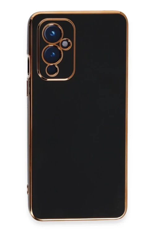 One Plus 9 Kılıf Volet Silikon - Siyah