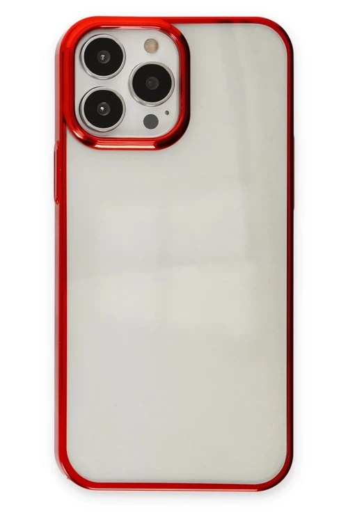 Apple iPhone 14 Pro Max Kılıf Element Silikon - Kırmızı