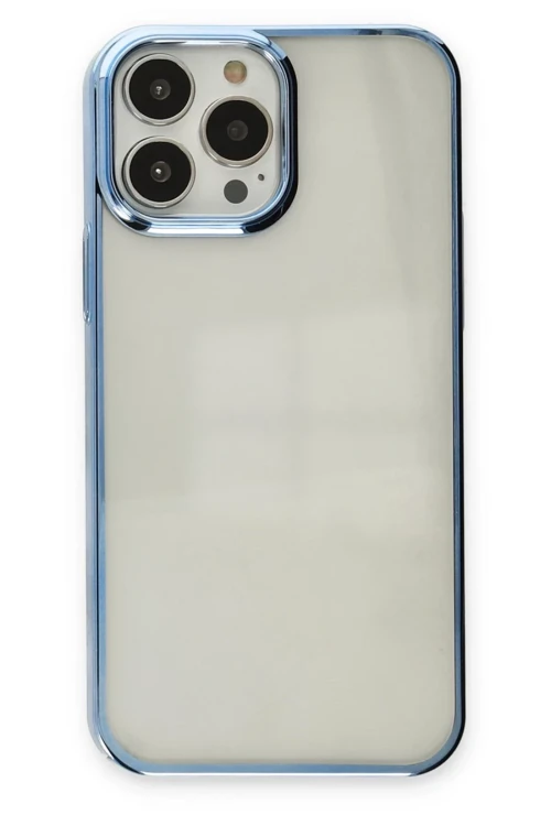 Apple iPhone 14 Pro Max Kılıf Element Silikon - Sky Blue