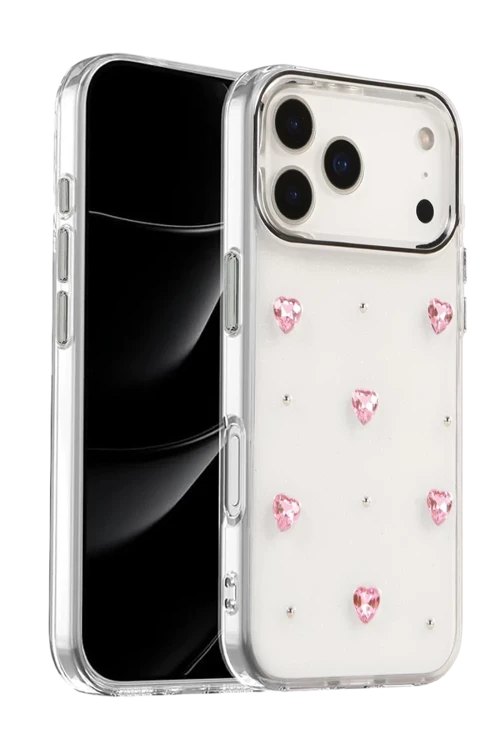 Apple iPhone 17 Pro Fiyonk Desenli Kapak - Desen 3