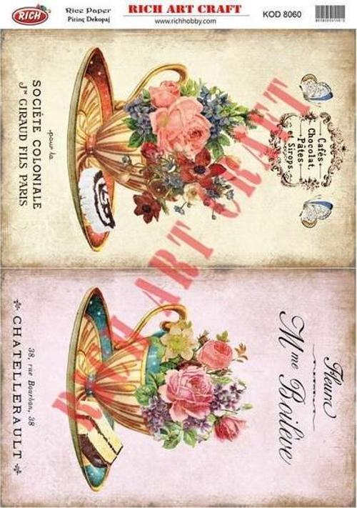 Pirinç Dekopaj Kağıdı Model 8060