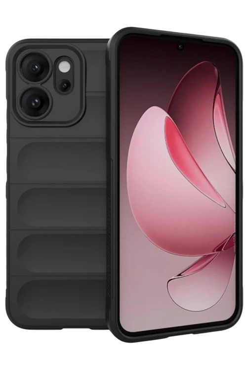 Oppo Reno 14F Optimum Silikon - Siyah