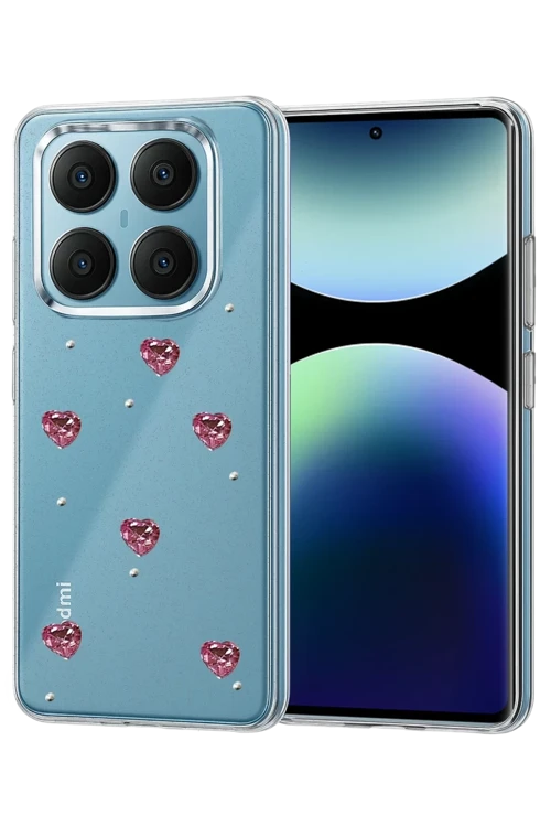 Xiaomi Redmi Note 14 Pro 4G Fiyonk Desenli Kapak - Desen 3