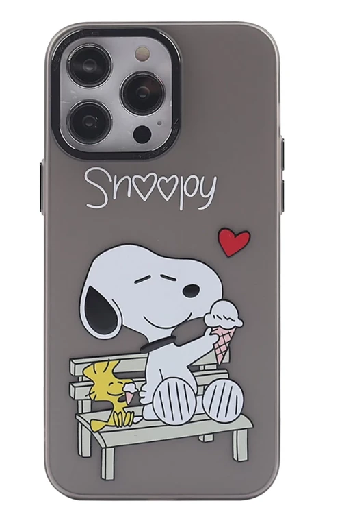 Apple iPhone 14 Pro Max Kılıf Prada Desenli Kapak - Prada Siyah - 2