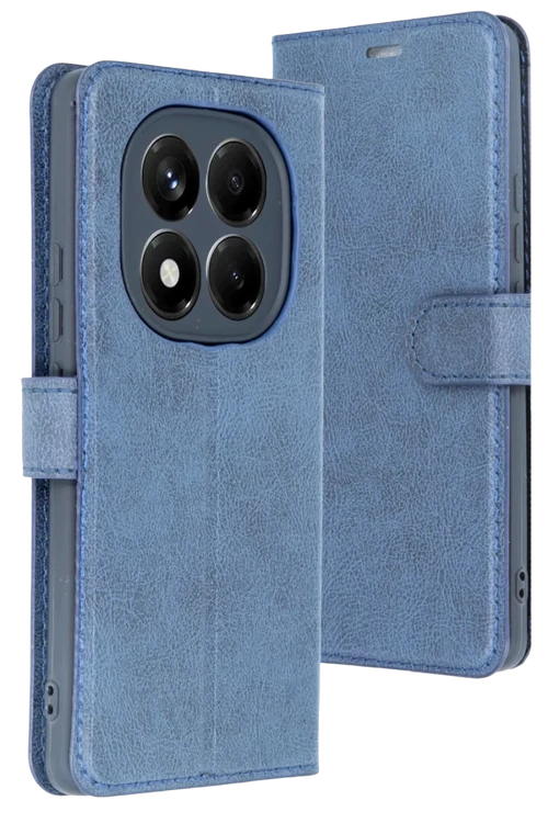 Xiaomi Redmi Note 15 Pro 5G Trend S Plus Kapaklı Kılıf - Lacivert