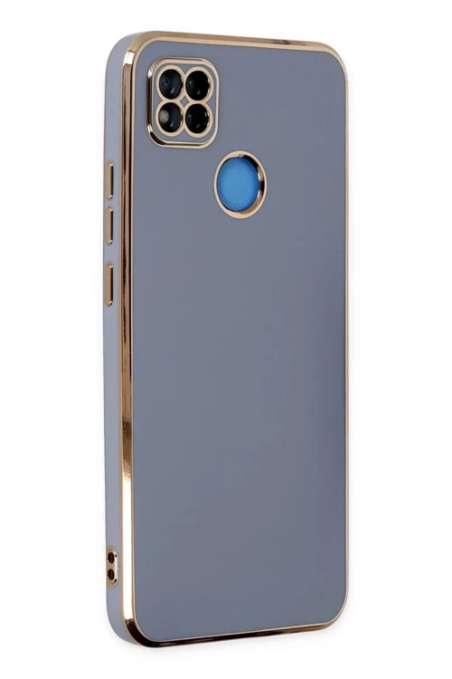 Xiaomi Redmi 9C Kılıf Volet Silikon - Mavi