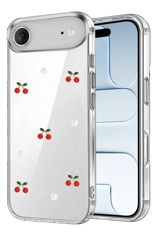 Apple iPhone 17 Air Fiyonk Desenli Kapak - Desen 9