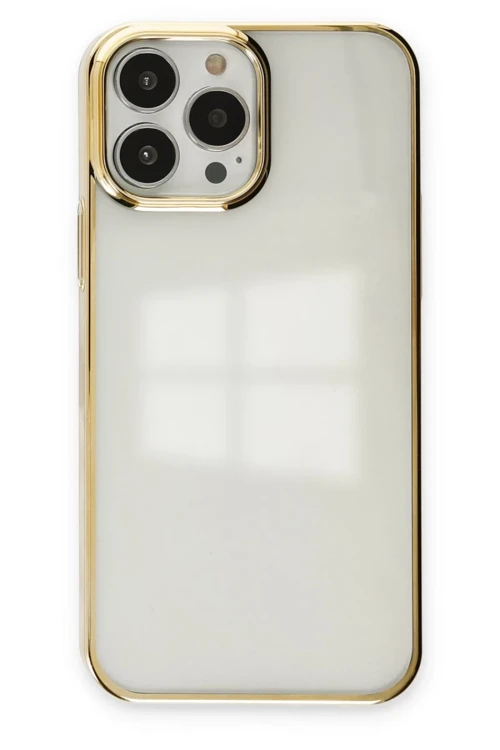 Apple iPhone 14 Pro Kılıf Element Silikon - Gold