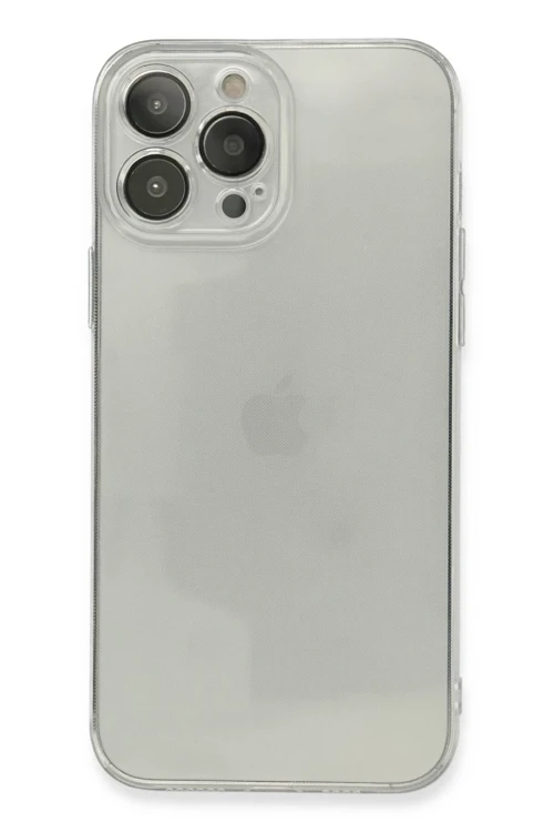 Apple iPhone 13 Pro Kılıf Fly Lens Silikon - Şeffaf