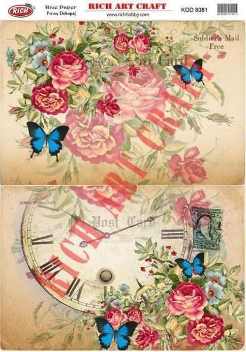 Pirinç Dekopaj Kağıdı Model 8081