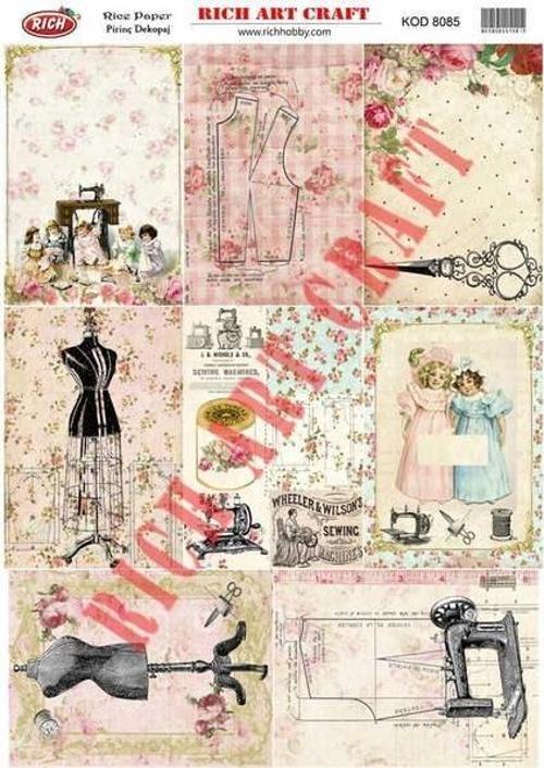 Pirinç Dekopaj Kağıdı Model 8085