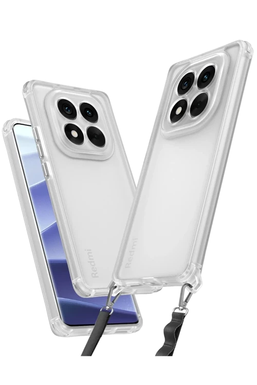 Xiaomi Redmi Note 14 Pro Plus Kılıf Penta Silikon Kılıf - Şeffaf