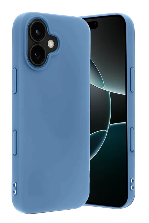 Apple iPhone 17 First Silikon - Mavi