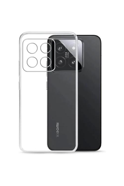Xiaomi Mi 14T Pro Kılıf Lüx Şeffaf Silikon