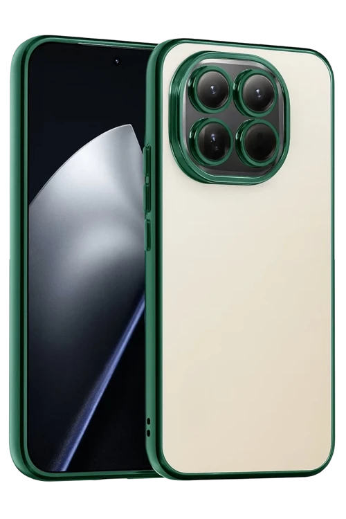 Xiaomi Mi 15T Razer Lensli Silikon - Yeşil
