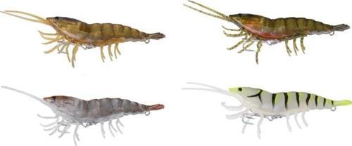 3D Hybrid Shrimp 10cm 17gr S Silikon Karides Yem Olive Green Egg