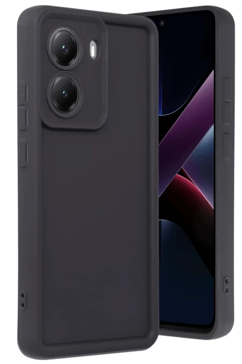 Xiaomi Poco X7 Pro Viera Silikon - Siyah