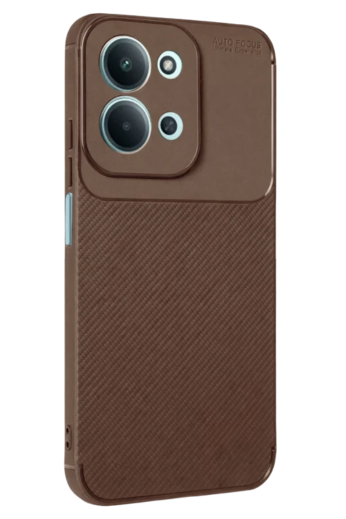 Xiaomi Redmi 15C 5G Auto Focus Karbon Kapak - Kahverengi