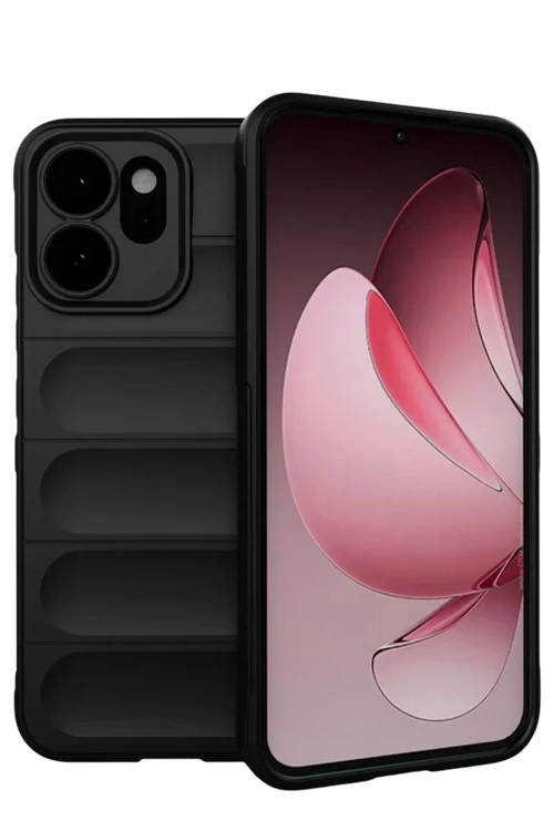 Oppo Reno 14 Optimum Silikon - Siyah