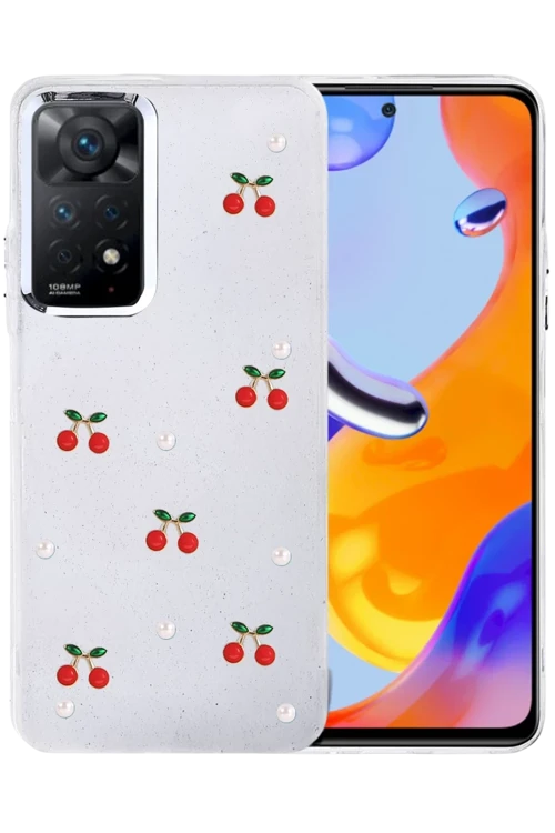 Xiaomi Redmi Note 11 Pro Fiyonk Desenli Kapak - Desen 9