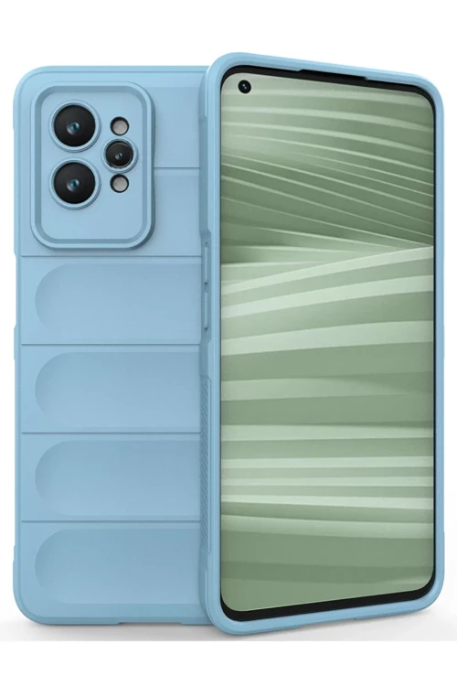 Realme GT2 Pro 5G Kılıf Optimum Silikon - Sky Blue