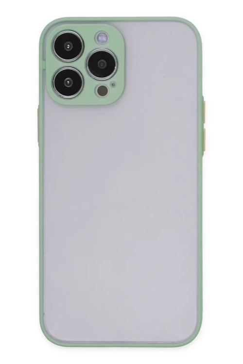 Apple iPhone 15 Pro Max Kılıf Montreal Silikon Kapak - Turkuaz