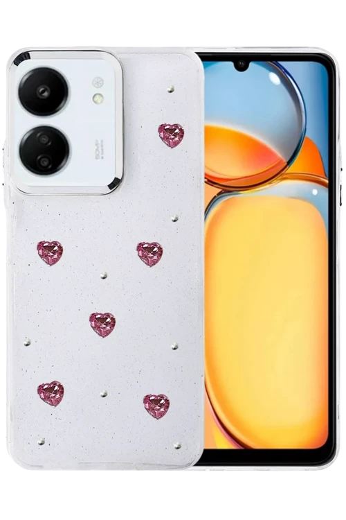 Xiaomi Redmi 13C Fiyonk Desenli Kapak - Desen 3