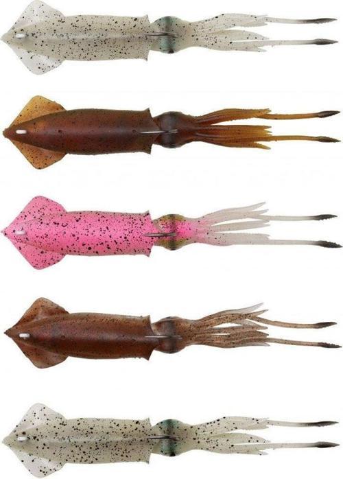 3D TPE Swim Squid 26cm 126g Silikon Kalamar Suni Yem