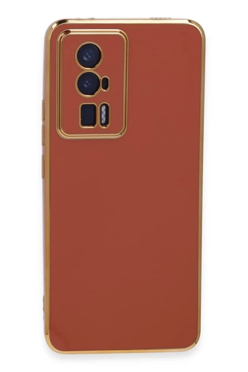 Xiaomi Poco F5 Pro Kılıf Volet Silikon - Kırmızı