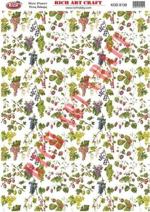 Pirinç Dekopaj Kağıdı Model 8139