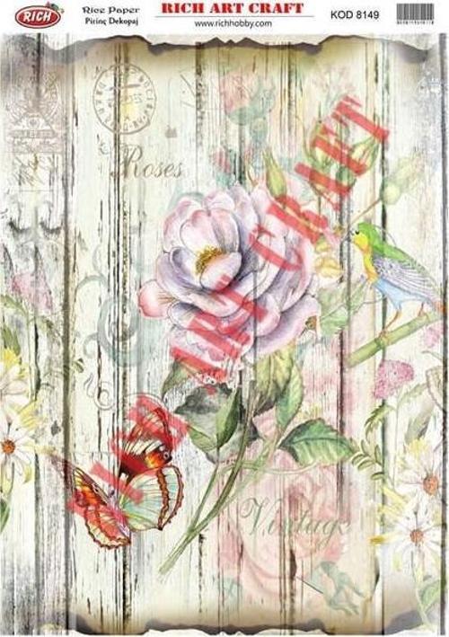 Pirinç Dekopaj Kağıdı Model 8149