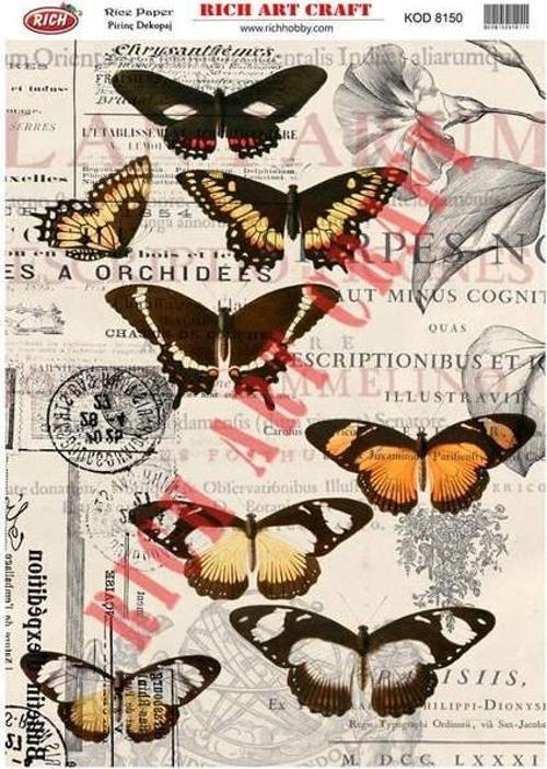 Pirinç Dekopaj Kağıdı Model 8150