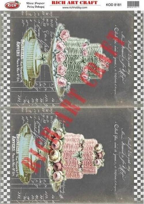 Pirinç Dekopaj Kağıdı Model 8181