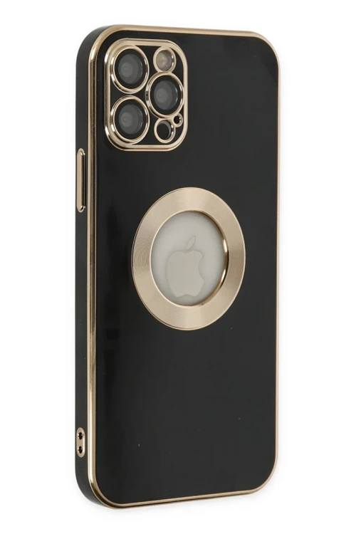 Apple iPhone 12 Pro Kılıf Store Silikon - Siyah
