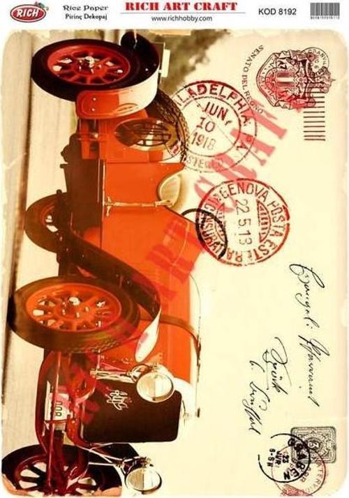 Pirinç Dekopaj Kağıdı Model 8192