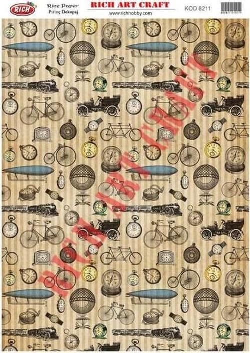 Pirinç Dekopaj Kağıdı Model 8211