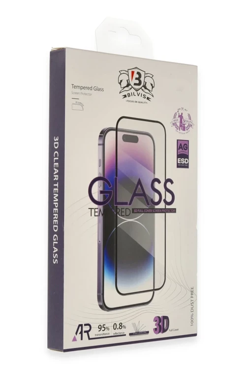 Apple iPhone 15 Pro Max Bilvis 3D Cam Ekran Koruyucu