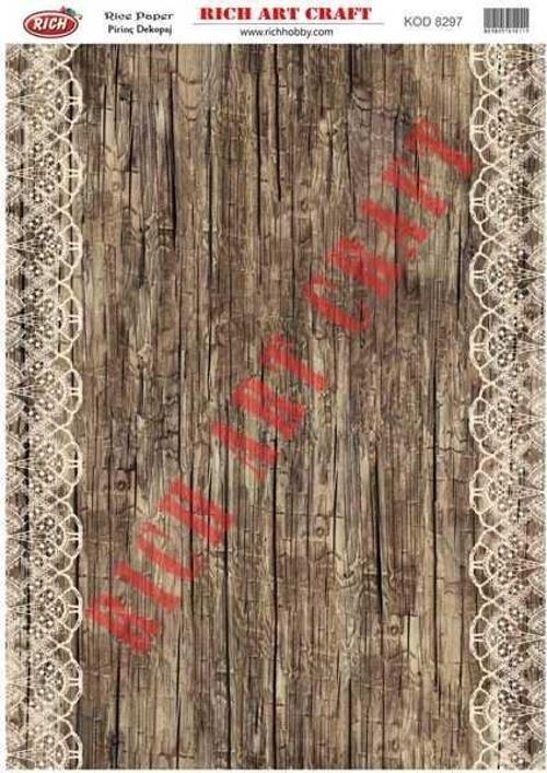 Pirinç Dekopaj Kağıdı Model 8297