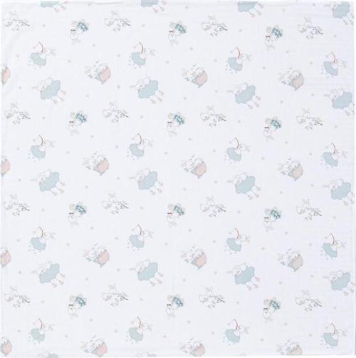 Hero Müslin Bebek Battaniyesi (120X120) Bunny