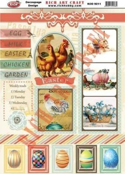 Dekopaj Kağıdı 33x48 cm. 9211