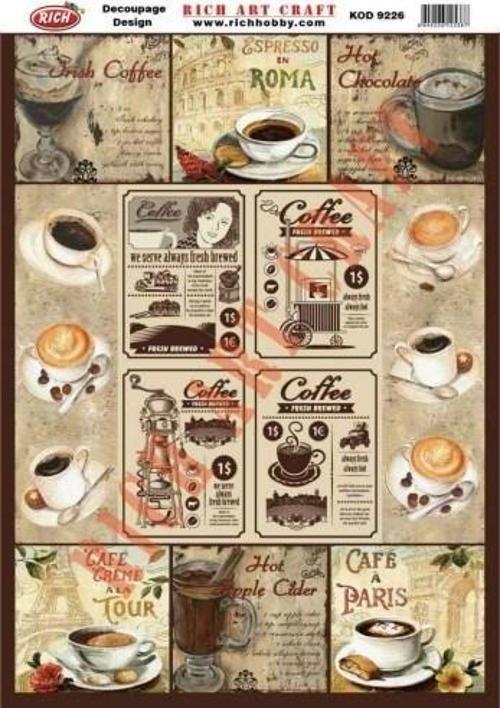 Dekopaj Kağıdı 33x48 cm. 9226