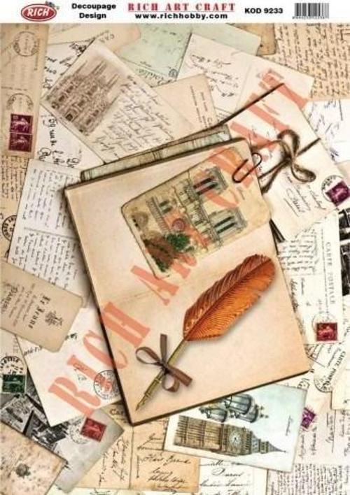 Dekopaj Kağıdı 33x48 cm. 9233