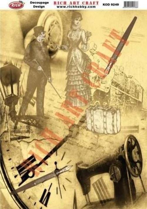 Dekopaj Kağıdı 33x48 cm. 9249