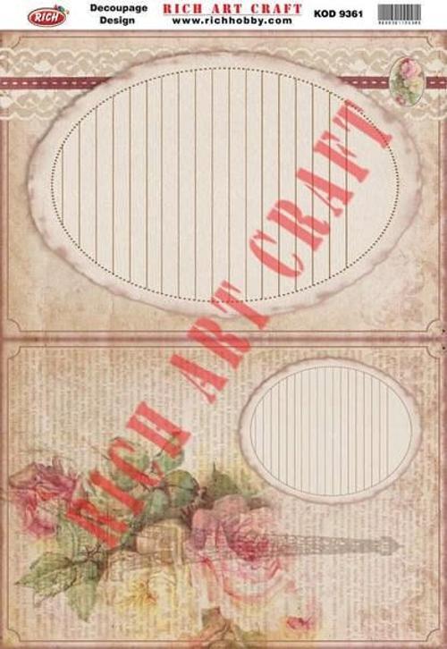 Dekopaj Kağıdı 33x48 cm. 9361