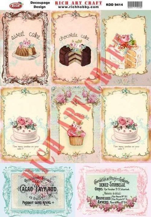 Dekopaj Kağıdı 33x48 cm. 9414