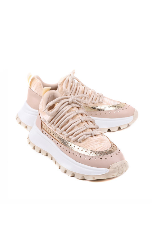 Regina Kalın Tabanlı Şık Günlük Kadın Sneaker