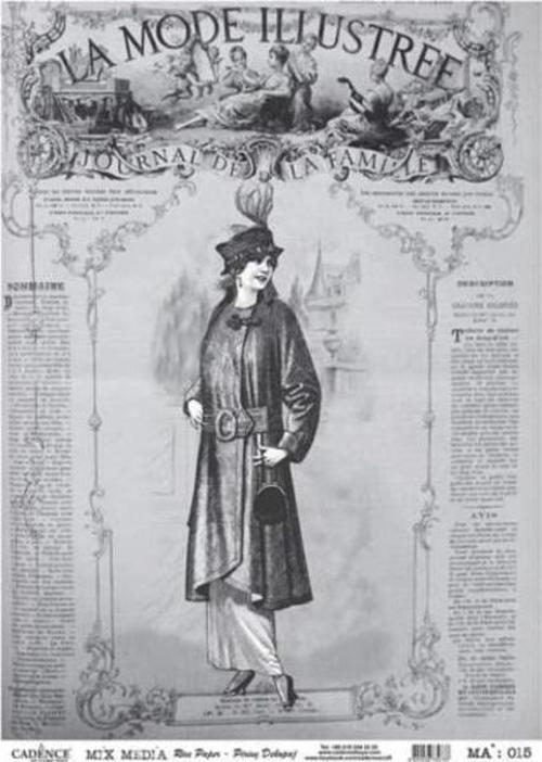 Mix Media Pirinç Dekopaj Kağıdı Model MA:015