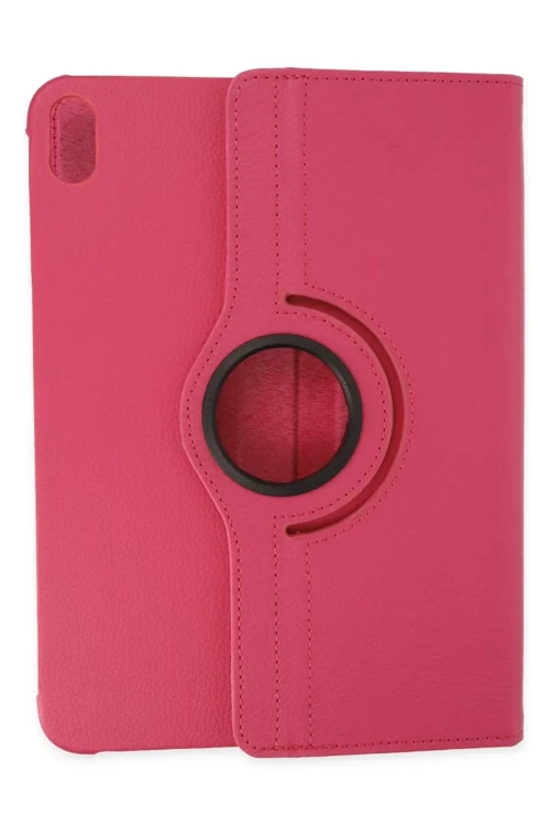 Apple iPad 2022 10.9 (10.nesil) Kılıf 360 Tablet Deri Kılıf - Pembe