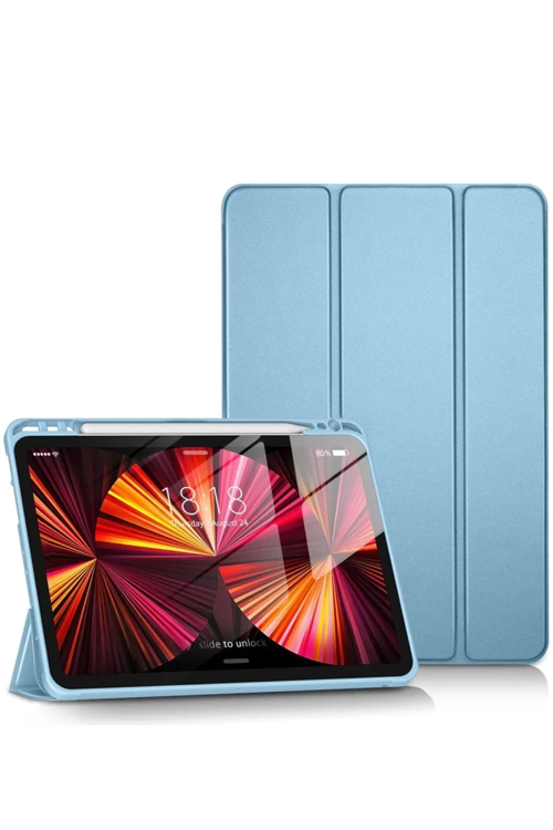 iPad Pro 11 (2024) Kılıf Tablet Smart Kılıf - Mavi